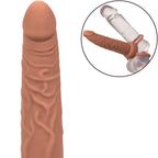 CALEXOTICS - PERFORMANCE MAXX GENOPLADELIG DUAL PENETRATOR BRUN HUD
