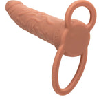 CALEXOTICS - PERFORMANCE MAXX GENOPLADELIG DUAL PENETRATOR BRUN HUD