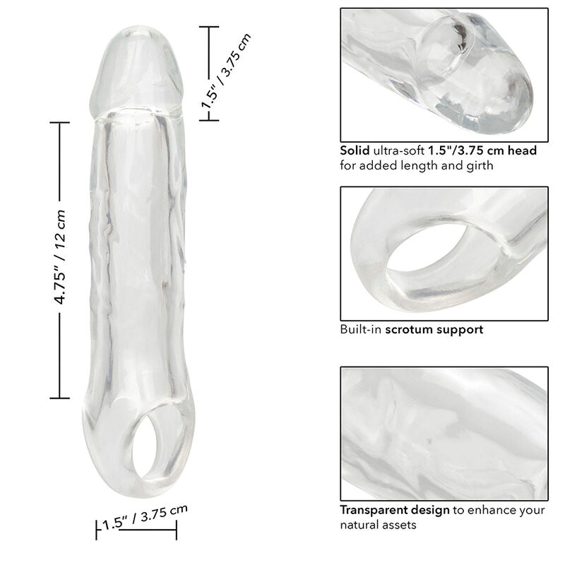 CALEXOTICS - PERFORMANCE MAXX CLEAR FORLÆNGER 6,5 TRANSPARENT