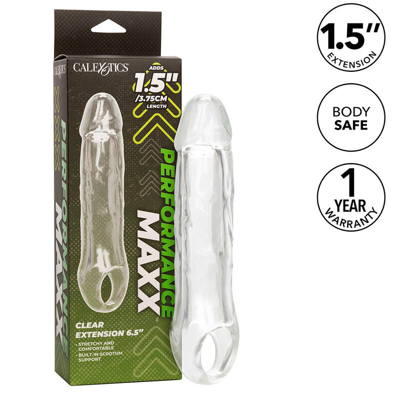 CALEXOTICS - PERFORMANCE MAXX CLEAR FORLÆNGER 6,5 TRANSPARENT