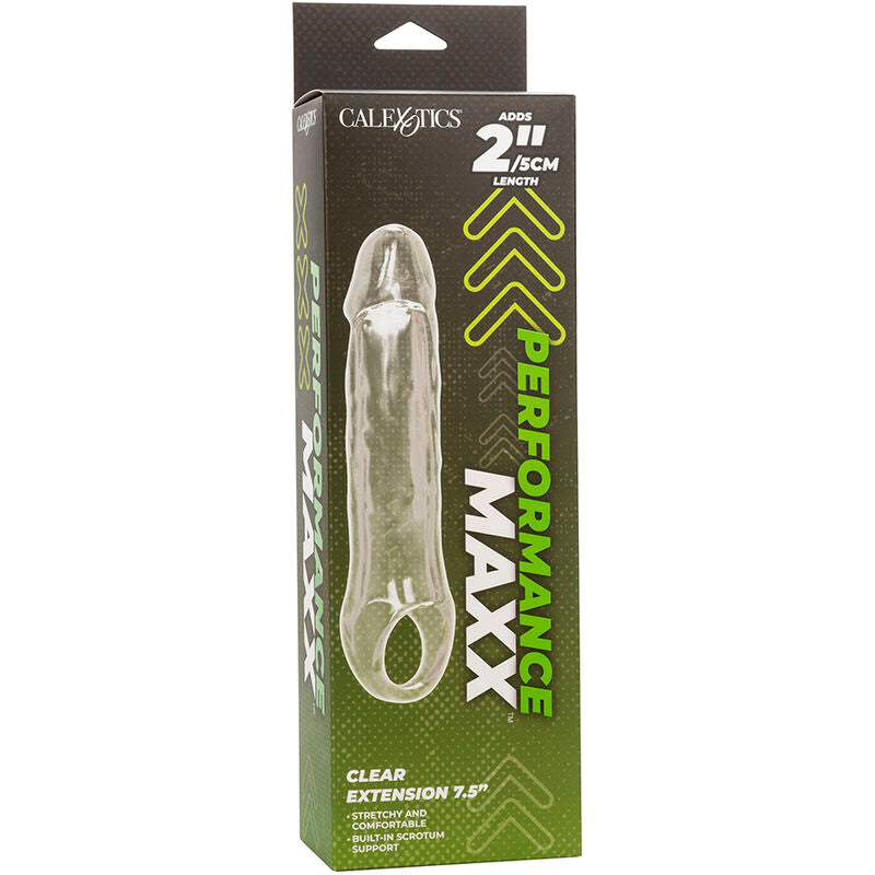 CALEXOTICS - PERFORMANCE MAXX CLEAR FORLÆNGER 7,5 TRANSPARENT