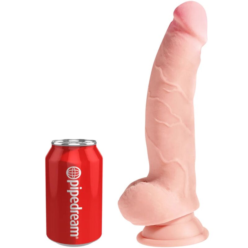 KING COCK - TRIPLE DISITET DILDO 18,4 CM