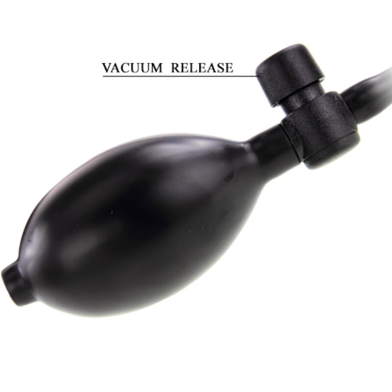BAILE - OPPUSTELIG REALISTISK DILDO MED SUGEKOP 15 CM