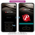PRETTY LOVE - NYMFEVIBRERENDE ÆG APP-KONTROLLERET LILA