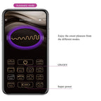 PRETTY LOVE - NYMFEVIBRERENDE ÆG APP-KONTROLLERET LILA