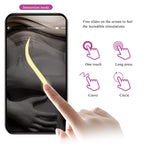 PRETTY LOVE - NYMFEVIBRERENDE ÆG APP-KONTROLLERET LILA