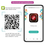 PRETTY LOVE - FISHERMAN APP-KONTROLLERET VIBRERENDE ÆG LILA