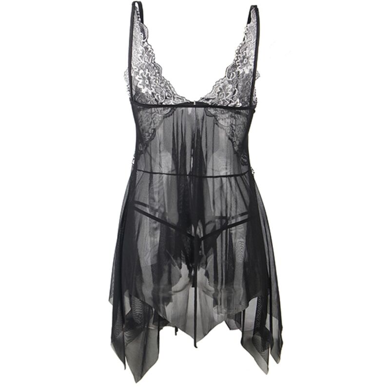 SUBBLIME - BABYDOLL STOF TYL BRYSTBLONDE L/XL