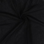 SUBBLIME - BABYDOLL TYLSTOF MED BLONDE OG BLOMSTERDETALJER SORT L/XL