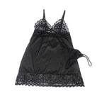 SUBBLIME - BABYDUKKEN MED BLOMSTERPRINT BRYST SORT S/M
