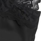 SUBBLIME - BABYDUKKEN MED BLOMSTERPRINT BRYST SORT S/M