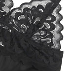 SUBBLIME - BABYDUKKEN MED BLOMSTERPRINT BRYST SORT L/XL