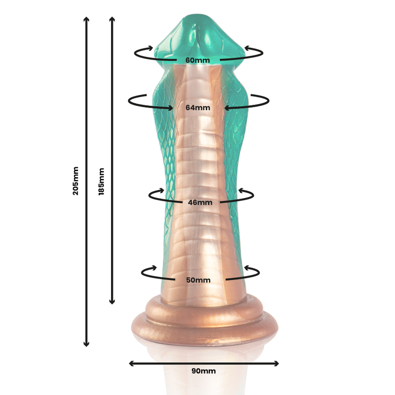EPIC - PYTHON DILDO COBRA GRØN
