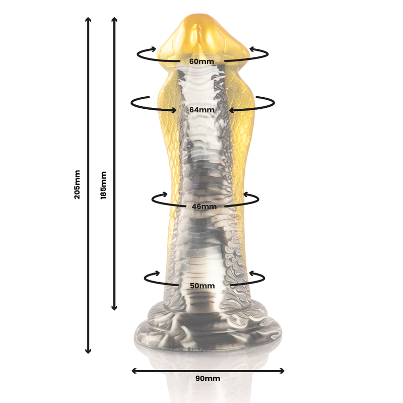 EPIC - DRAKON DILDO GUL COBRA