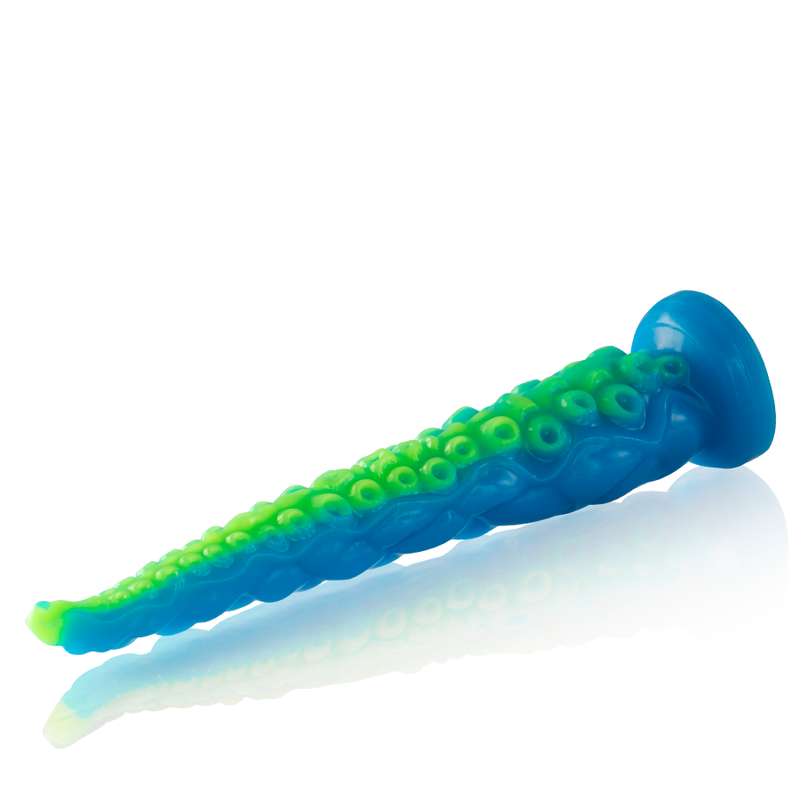 EPIC - SCYLLA FLUORESCENTERENDE TYND TENTAKEL DILDO STOR STØRRELSE