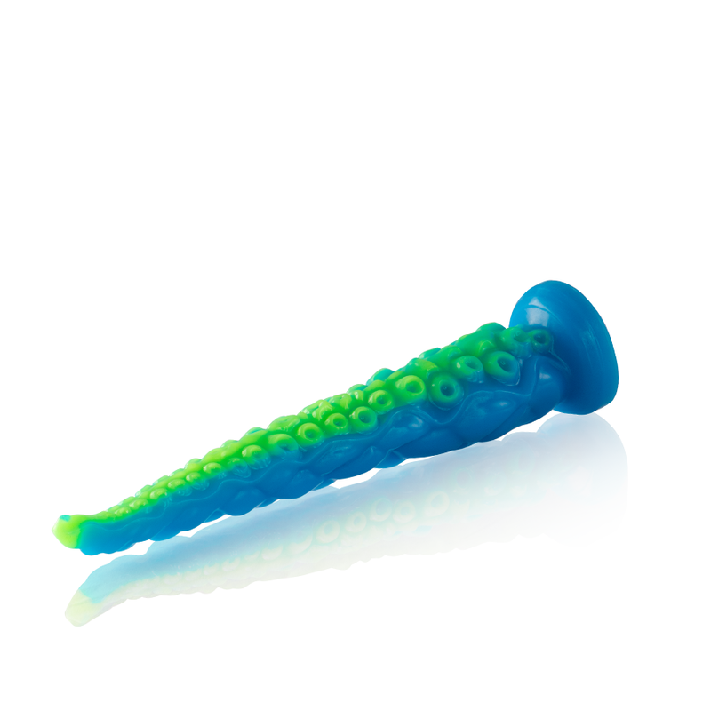EPIC - SCYLLA FLUORESCENTERENDE TYND TENTAKEL DILDO LILLE STØRRELSE