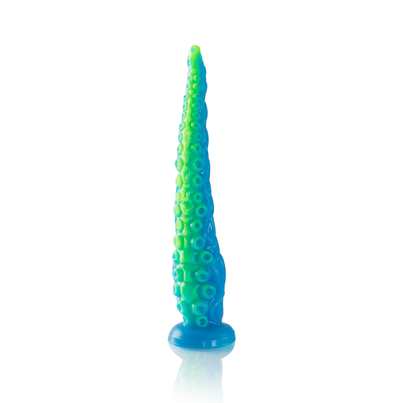 EPIC - SCYLLA FLUORESCENTERENDE TYND TENTAKEL DILDO LILLE STØRRELSE
