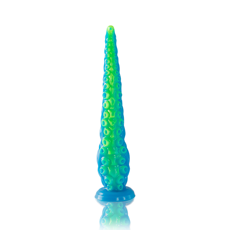 EPIC - SCYLLA FLUORESCENTERENDE TYND TENTAKEL DILDO LILLE STØRRELSE