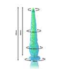 EPIC - SCYLLA FLUORESCENTERENDE TYND TENTAKEL DILDO LILLE STØRRELSE