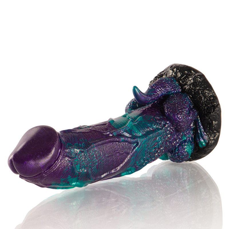 EPIC - BASILISK DILDO DOBBELT SKÆLLET NØJELSE STOR STØRRELSE
