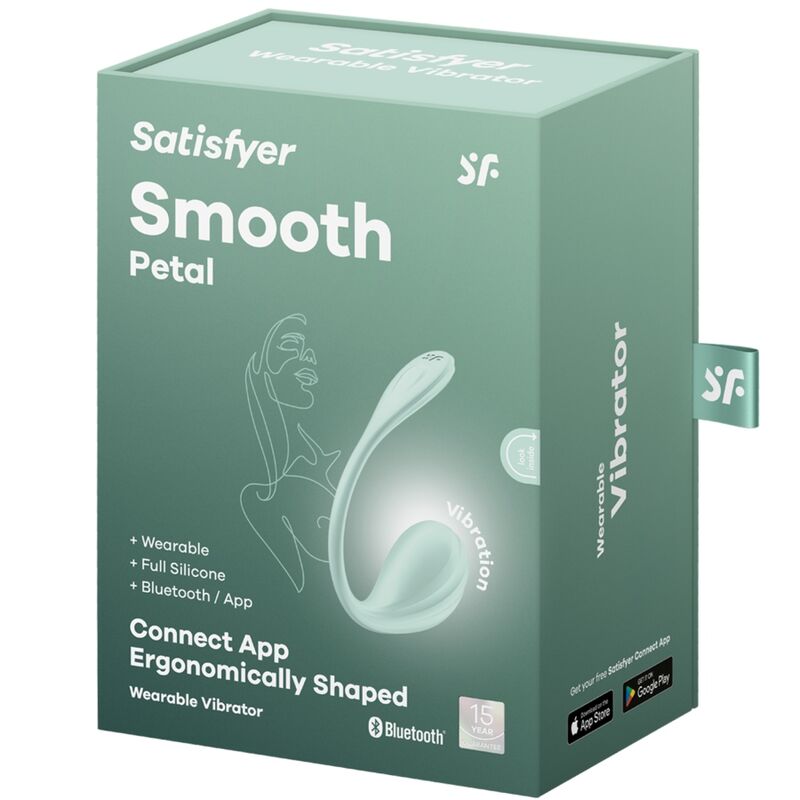 SATISFYER - SMOOTH PETAL G-POINT STIMULATOR VAND GRØN GRATIS APP