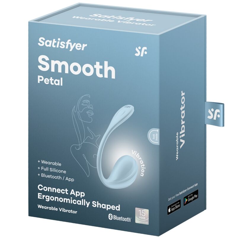 SATISFYER - SMOOTH PETAL G-PUNKTS STIMULATOR HIMMELBLÅ GRATIS APP