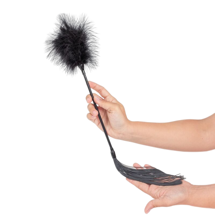 HEMMELIG LEG - DUSTER + BLACK WHIP