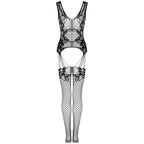 LIVCO KORSETTI FASHION - JULOVE BODYSTOCKING SORT EN STØRRELSE