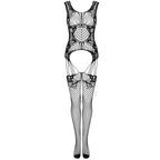 LIVCO KORSETTI FASHION - JULOVE BODYSTOCKING SORT EN STØRRELSE