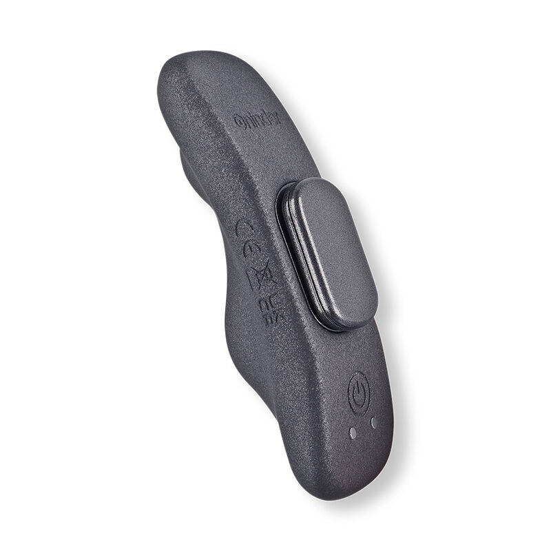 ONINDER - GENOPLADELIG MANILA PANTY VIBRATOR MED 9 HASTIGHEDER, 9,6 CM X 2,6 CM - GRATIS APP