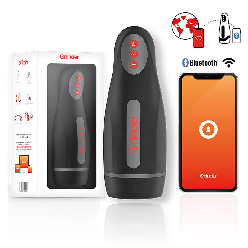 ONINDER - SEOUL GENOPLADELIG MANDLIG MATURBATOR 10 HASTIGHEDER - GRATIS APP