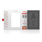 ONINDER - PAMPA GENOPLADELIG JUSTERBAR VIBRATORING MED KLITORISSTIMULATOR 10 HASTIGHEDER - GRATIS APP