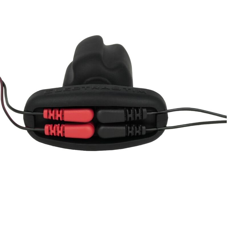 ELECTRASTIM - TARTARUS ANALPLUG QUADRIPOLEAR SILIKONE SORT