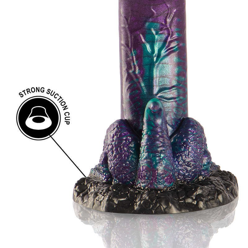 EPIC - BASILISK DILDO DOBBELT SKÆLLET NØJELSE LILLE STØRRELSE