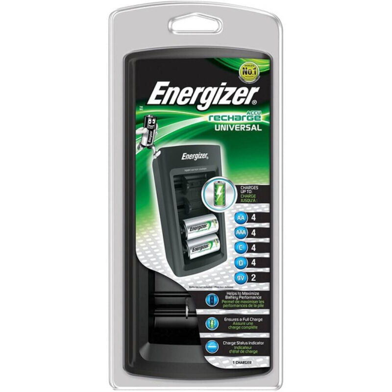 ENERGIZER - UNIVERSAL OPLADER TIL BATTERIER