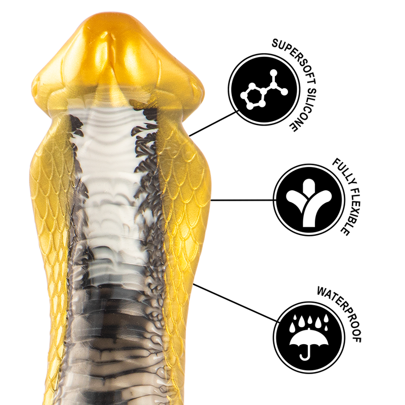 EPIC - DRAKON DILDO GUL COBRA