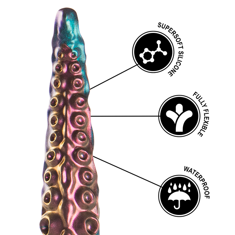 EPIC - CHARYBDIS FIN TENTAKEL DILDO LILLE STØRRELSE