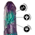 EPIC - BASILISK DILDO DOBBELT SKÆLLET NØJELSE STOR STØRRELSE
