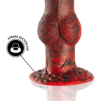 EPIC - PROMETHEUS DILDO TITAN IN FLAMES GENOPLADELIG FJERNBETJENING