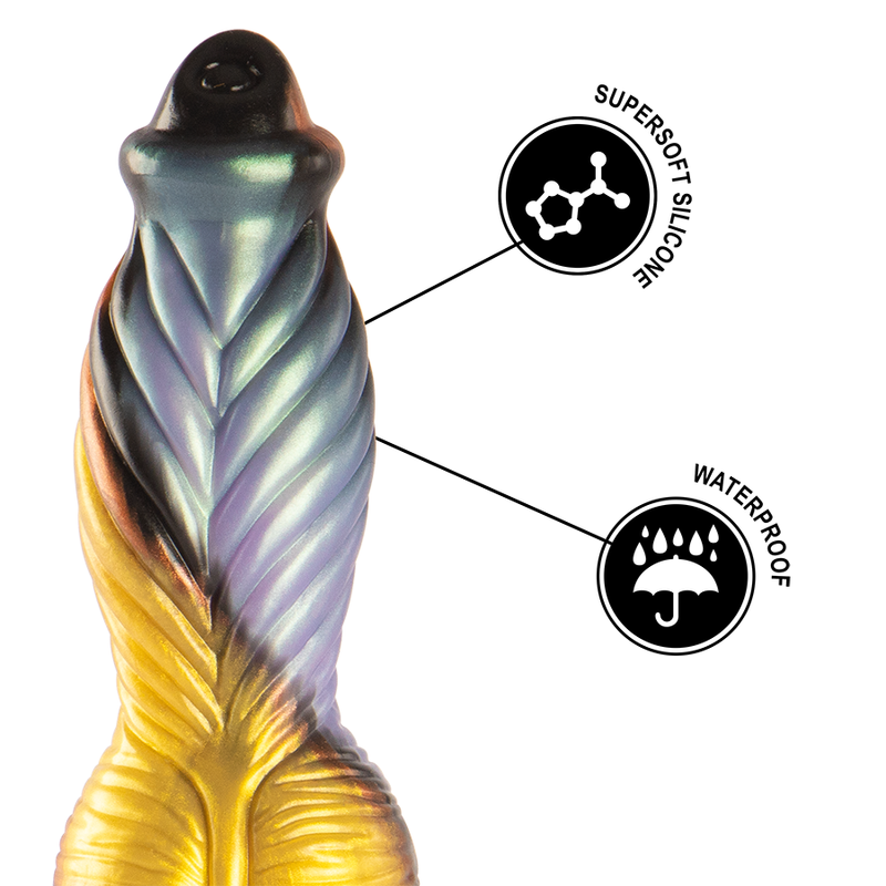 EPIC - PHOENIX DILDO GENOPBLIVELSEN AF NØJELSE GENOPLADELIG FJERNBETJENING
