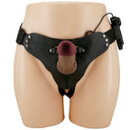 PRETTY LOVE - MARION HARNESS UNIVERSAL TRUSSER MED VIBRATIONSDILDO 19 CM BRUN