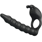 PRETTY LOVE - BLACKNEY PENIS RING MED SORT VIBRATORPLUG