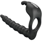 PRETTY LOVE - BLACKNEY PENIS RING MED SORT VIBRATORPLUG
