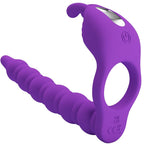 PRETTY LOVE - BLACKNEY PENIS RING MED LILLA VIBRATORPLUG
