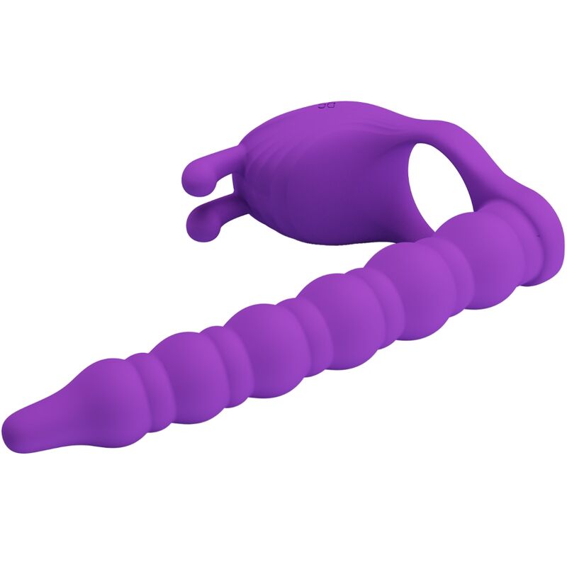 PRETTY LOVE - BLACKNEY PENIS RING MED LILLA VIBRATORPLUG