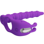 PRETTY LOVE - BLACKNEY PENIS RING MED LILLA VIBRATORPLUG