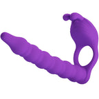PRETTY LOVE - BLACKNEY PENIS RING MED LILLA VIBRATORPLUG