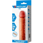 PRETTY LOVE - NILEN PENIS FORLÆNGER DÆKKE FLESH