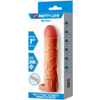 PRETTY LOVE - KNYST PENIS FORLÆNGER DÆKKE TIL KØD