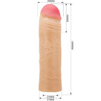 PRETTY LOVE - ÆNDRING PENIS FORLÆNGER DÆK FLESH